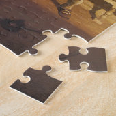  piraatkapitein, zwaardgevecht door NC Wyeth Legpuzzel (Zijkant)