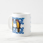 Piraatpapegaaien Koffiemok (Voorkant links)