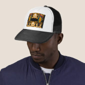 Piraatpapegaaien Trucker Pet (In situ)