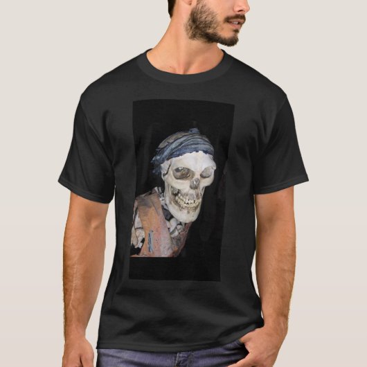 piraatschedel t-shirt (Voorkant)