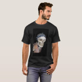 piraatschedel t-shirt (Voorkant volledig)