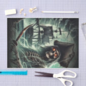 Piraatsschip Geest Halloween Kostuum Feest Tissuepapier (Craft)