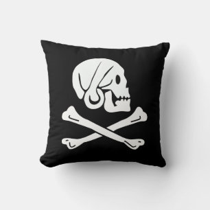 Piraatvlag - Jolly Roger Kussen