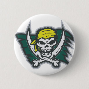 Piraatvlag Ronde Button 5,7 Cm