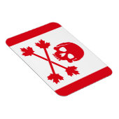 Piraatvlag van Canada Magneet (Rechterzijde)