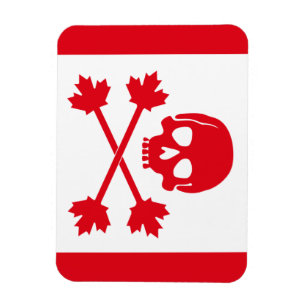 Piraatvlag van Canada Magneet