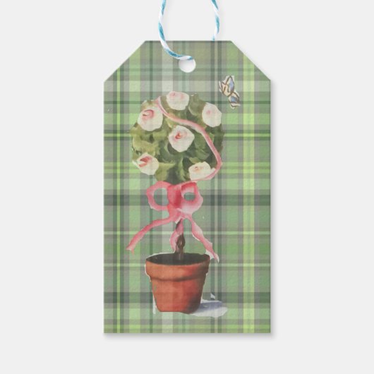 piraatvlecht cadeaulabel (Voorkant)