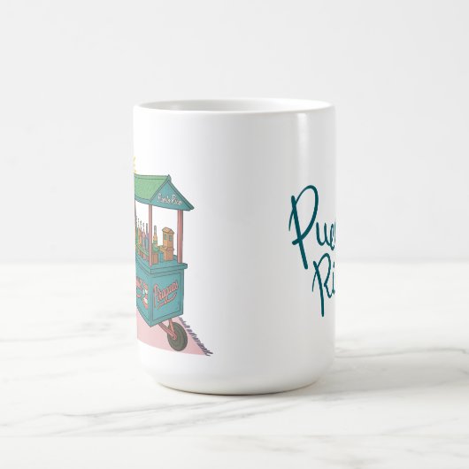 Piragua Puerto Rico Tshirt Koffiemok (Center)