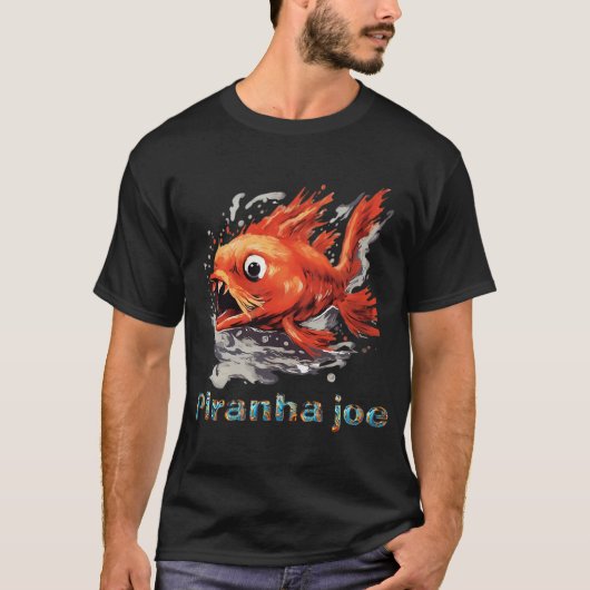 Pirahna joe - t-shirt (Voorkant)