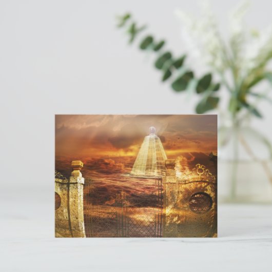 piramide briefkaart (Staand voorkant)