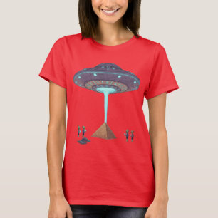 Piramide Drop — Buitenaardse Wezens Brengen de Waa T-shirt