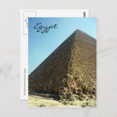 piramide egypte briefkaart (Voorkant / Achterkant)