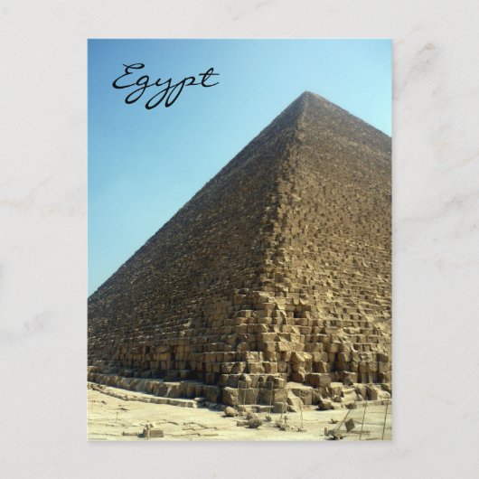 piramide egypte briefkaart (Voorkant)
