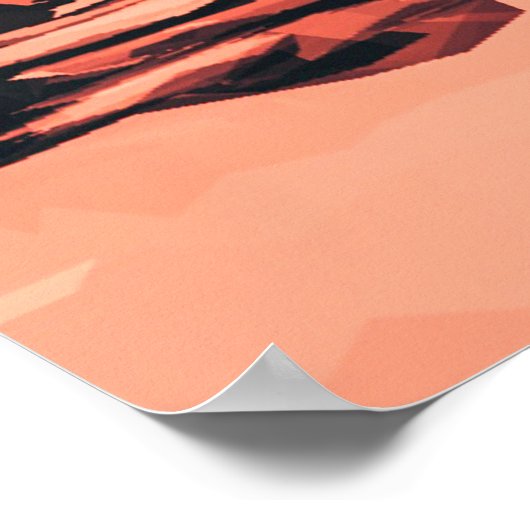 piramide egypte monumentaal poster (Hoek)