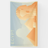 Piramide Egypte Spandoek (Verticaal)