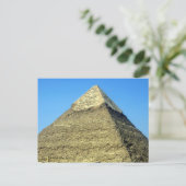 piramide khafre top briefkaart (Staand voorkant)
