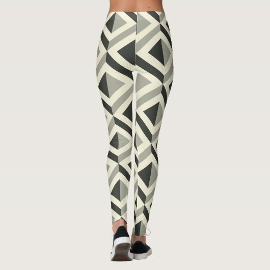 Piramide kubus Leggings (Achterkant)