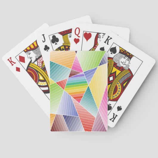 piramide pokerkaarten (Achterkant)