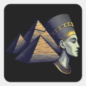 Piramide Queen Sticker (Voorkant)
