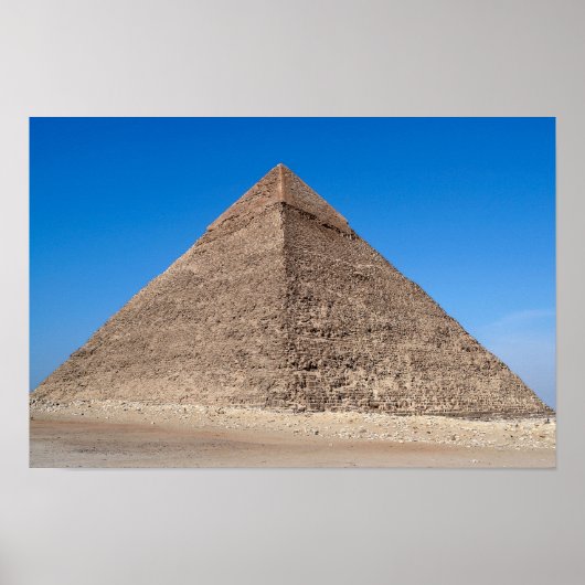 Piramide van Cheops - Caïro, Egypte Poster (Voorkant)
