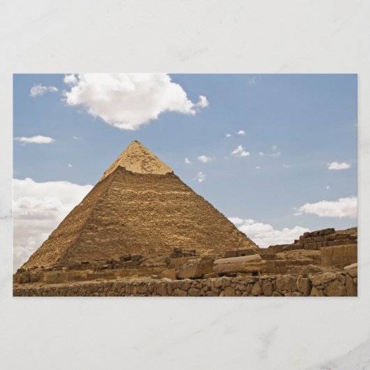 Piramide van de Farao Briefpapier (Voorkant)