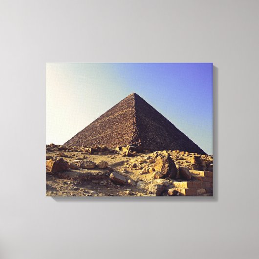 Piramide van de Farao Canvas Afdruk (Voorkant)