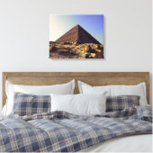 Piramide van de Farao Canvas Afdruk (Insitu (Slaapkamer))
