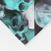 Piramide van de huid na Cezanne Fleece Deken (Hoek)