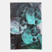 Piramide van de huid na Cezanne Theedoek (Verticaal)