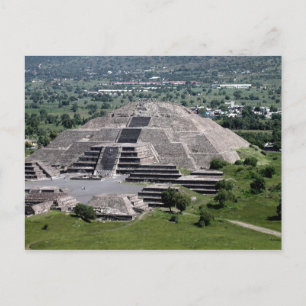 Piramide van de Maan, Teotihuacan, Mexico Briefkaart