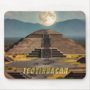 Piramide van de maan, Teotihuacan, Mexico Reizen Muismat
