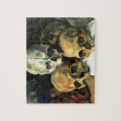 Piramide van de Skulls Paul Cezanne die Kunst schi Legpuzzel (Verticaal)