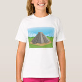 Piramide van de zon meisjes T-shirt (Voorkant)