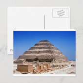Piramide van Djoser Briefkaart (Voorkant / Achterkant)