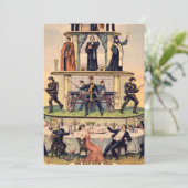 Piramide van het kapitalistische systeem kaart (Staand voorkant)