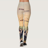 Piramide van het kapitalistische systeem leggings (Achterkant)