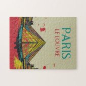 Piramide van het Louvre, Frankrijk Legpuzzel (Horizontaal)