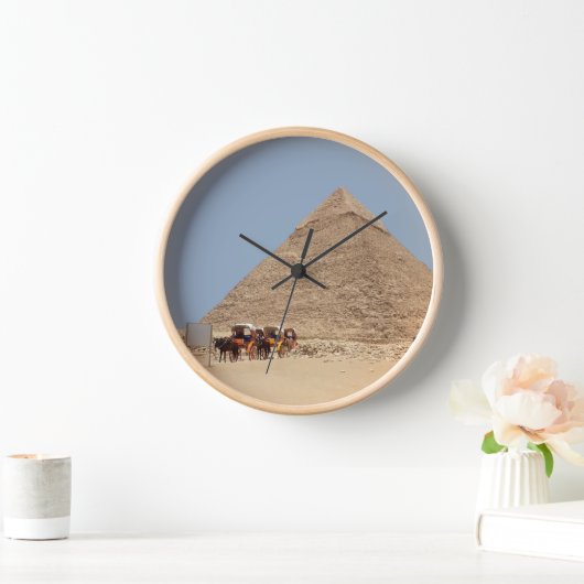 Piramide van Khafre en een rij chariots (Huis)