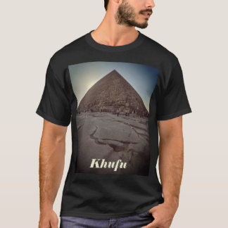 Piramide van Khufu in Gizeh T-shirt
