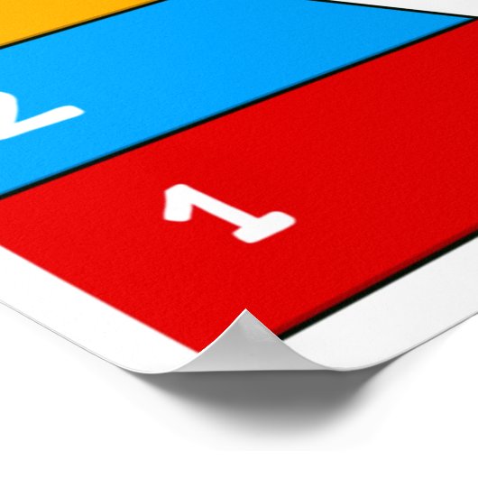 Piramide van Maslow Poster (Hoek)