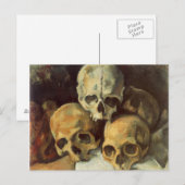 Piramide van Skulls  Halloween Briefkaart (Voorkant / Achterkant)