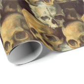 Piramide van Skulls  Halloween Cadeaupapier (Rol Hoek)