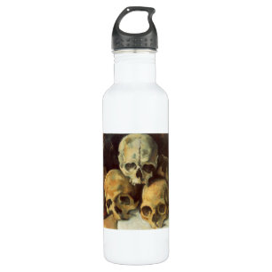 Piramide van Skulls  Halloween Waterfles