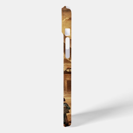 Piramiden en sfinxen Case-Mate iPhone case (Achterkant / Links)