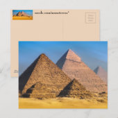 Piramides Ansichtkaart Briefkaart (Voorkant / Achterkant)