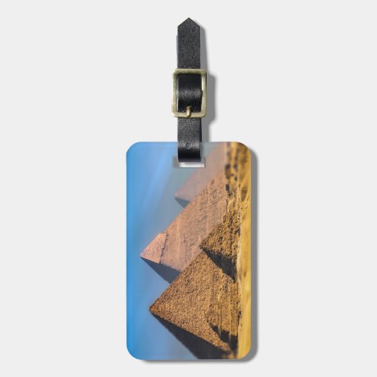 Piramides Bagagelabel (Voorkant verticaal)