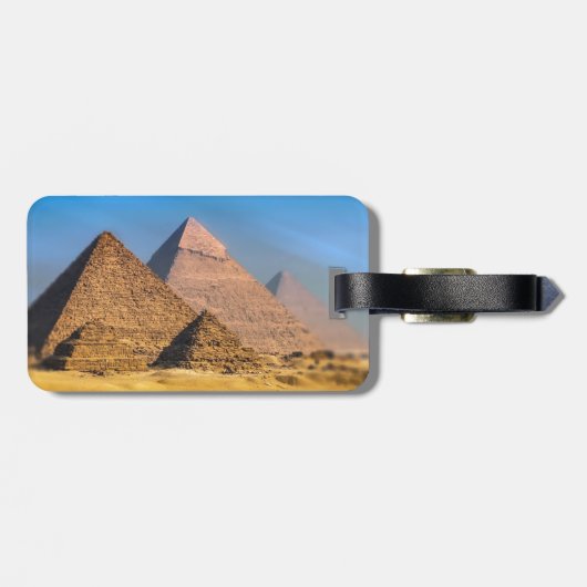 Piramides Bagagelabel (Achterkant horizontaal)