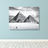 Piramides Canvas Afdruk (Insitu (Houten vloer))