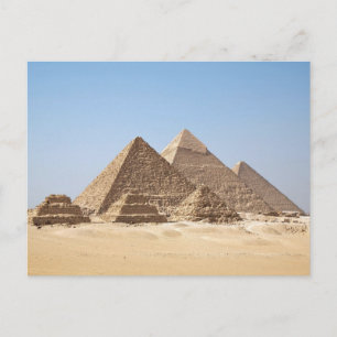 Piramides Egypte-Gizah Briefkaart
