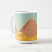 Piramides Koffiemok (Voorkant links)